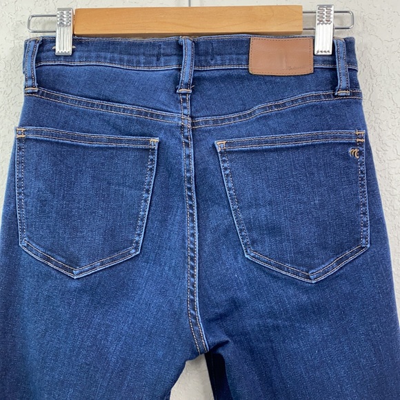 Madewell 9" Mid-Rise Skinny Jeans in Larkspur Wash - Picture 6 of 11